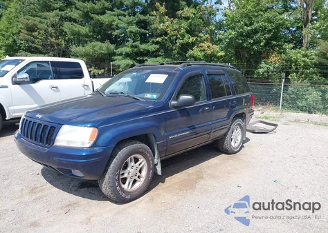 2000 Jeep Grand Cherokee Limited z USA, uszkodzony, nr VIN 1J4GW58N8YC336557